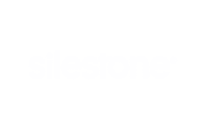 logo silestone white